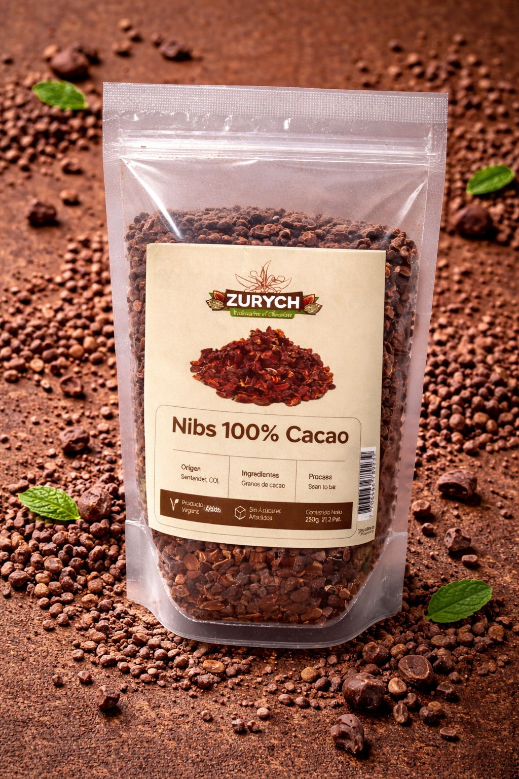 Nibs de cacao