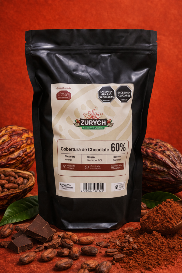 Cobertura 60% cacao